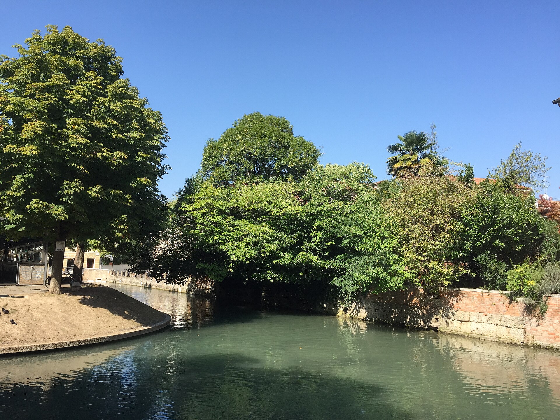 L'Isola della Pescheria sul canale Cagnan nel centro di Treviso