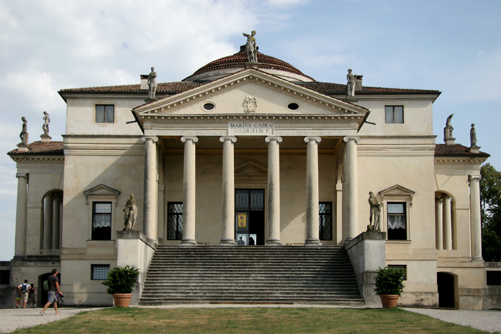 Villa Almerico Capra, known as La Rotonda, Andrea Palladio's masterpiece near Vicenza